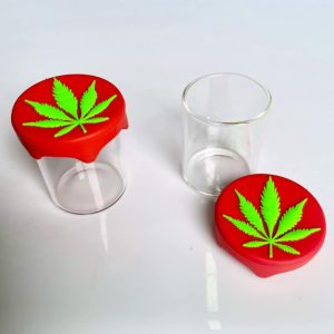 Hũ Lọ thủy tinh silicone LEAF