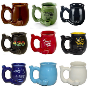 Cốc Gốm Tẩu 2in1 Wake & Bake Pipe Mug