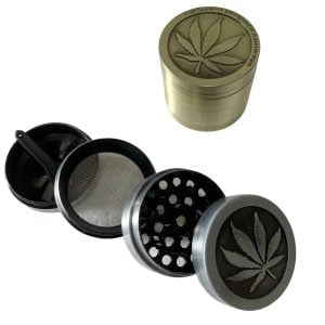 Grinders LEAF 40mm 4 Mảnh Kim Loại