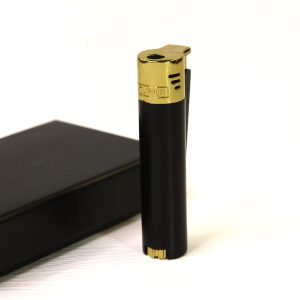 [Cao Cấp] Bật Lửa Khò Black Gold Clipper