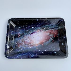 Khay GALAXY Kim Loại Size Nhỏ 12x18cm