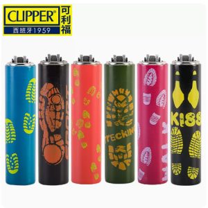 Bật lửa Clipper CP11 Kim Loại Bàn Chân