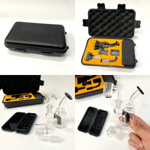 Combo Mini BONG Herb Dab + Hộp Plastic