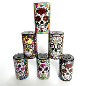 Lọ Plastic Skull Vintage Kín Khí Giữ Mùi