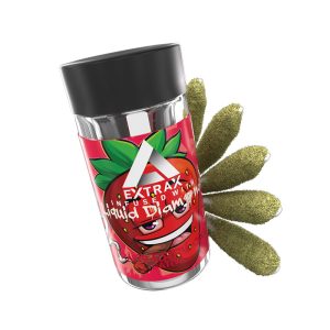 Lọ 5 Điếu DELTA EXTRAX Liquid Diamonds STRAWBERRY COUGH SATIVA