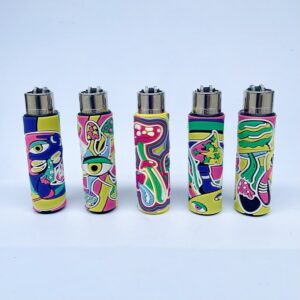 Bật Lửa CLIPPER PSYCHEDELIC Silicone