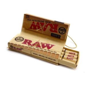 [Authentic] RAW Connoisseur 78mm+Pre-Rolled Tips [Mua4Tặng1]