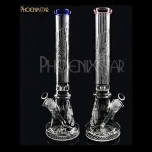 Glass Bong KHẮC NHÁM SP285 Dày 7mm Cao 40cm