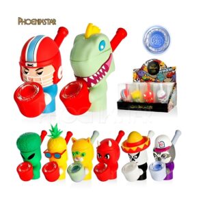 Tẩu Khô CARTOON SILICONE 10cm