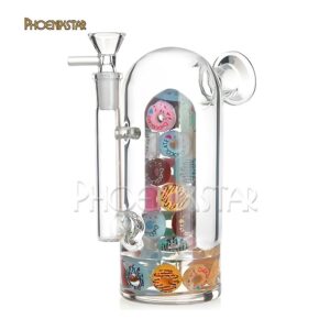 Glass Bong Nhân DONUT 18cm