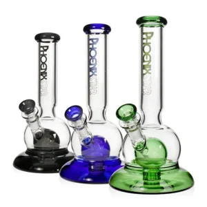 Phoenix Star Glass Beaker Bong with Matrix Perc 25cm