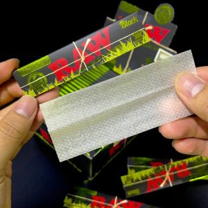 RAW Black Organic Hemp Kingsize - 110MM