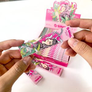 Giấy G-Rollz Mushroom Lady Pink 110MM