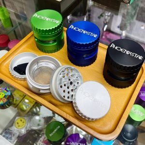 Cối xay Phoenix Star Ngăn đựng trong suốt 60mm