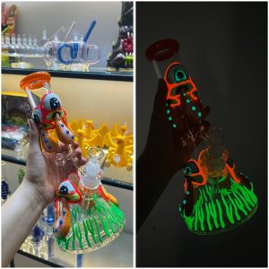 Boong đắp nổi phát quang Nấm 35cm